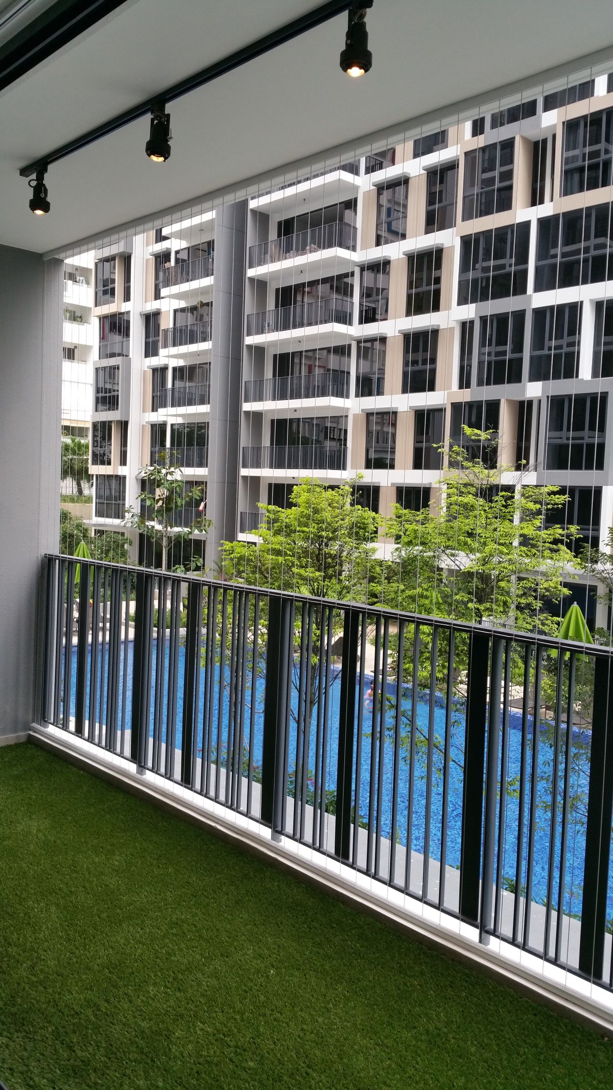 Apartment Balcony Invisible Grill
