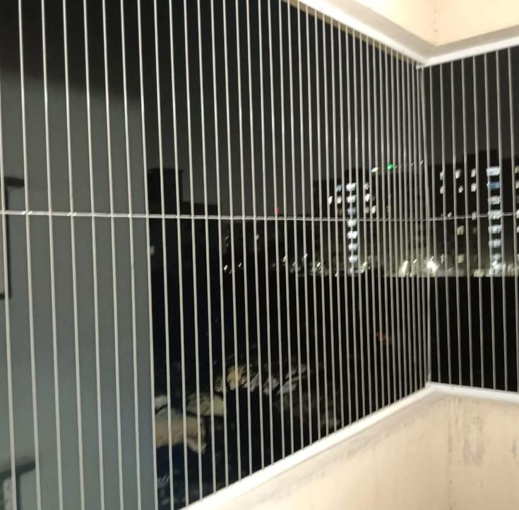 Modern Balcony Invisible Grill